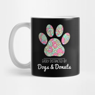 Easily Distracted by Dogs and Donuts Mug